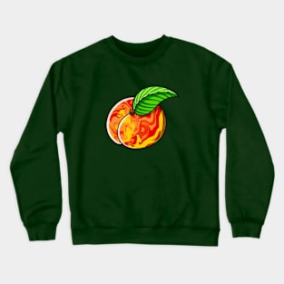 Trippy Peach Crewneck Sweatshirt